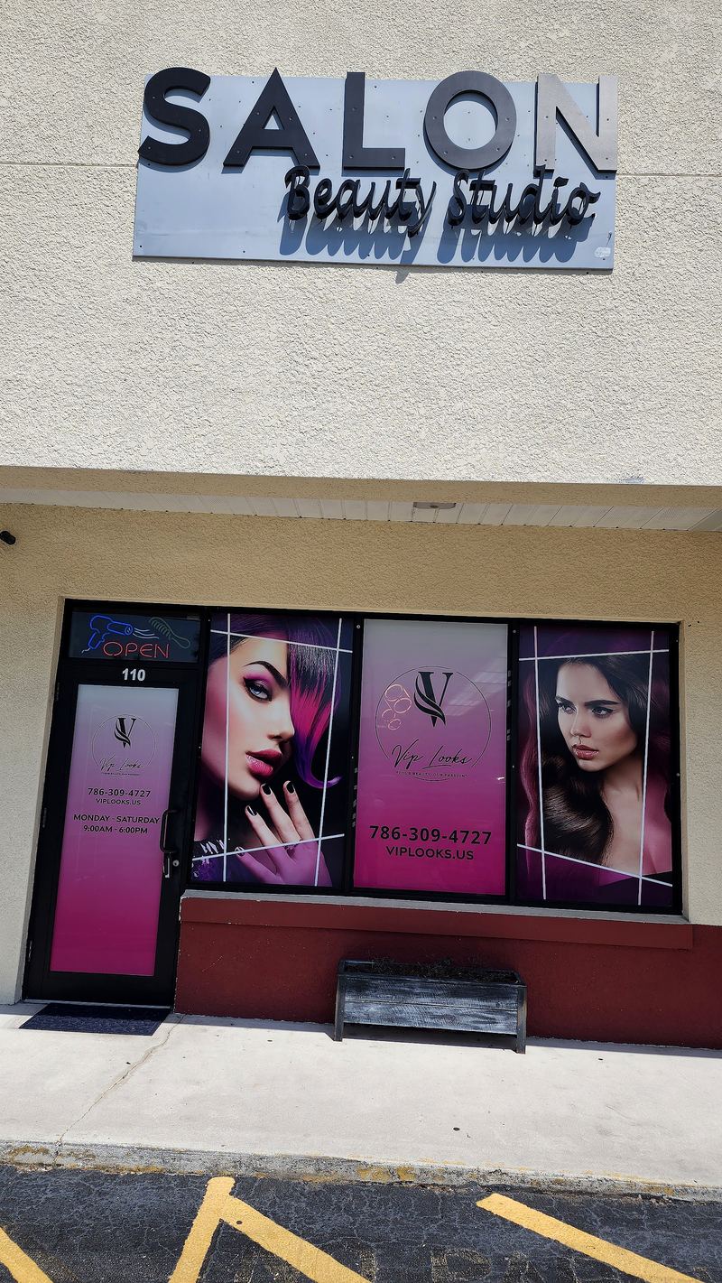 VIP Looks storefront at 2717 Santa Barbara Blvd S, Cape Coral